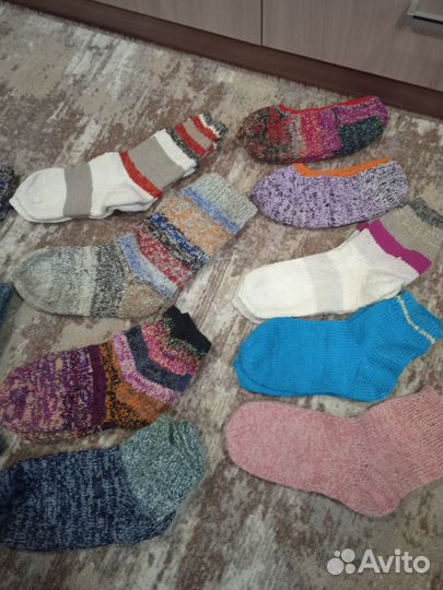 Вязаные носки 37;38;39р.Ручная работа