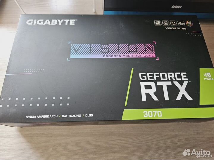 Gigabyte RTX 3070 vision OC 8GB