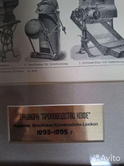 Антикварная гравюра