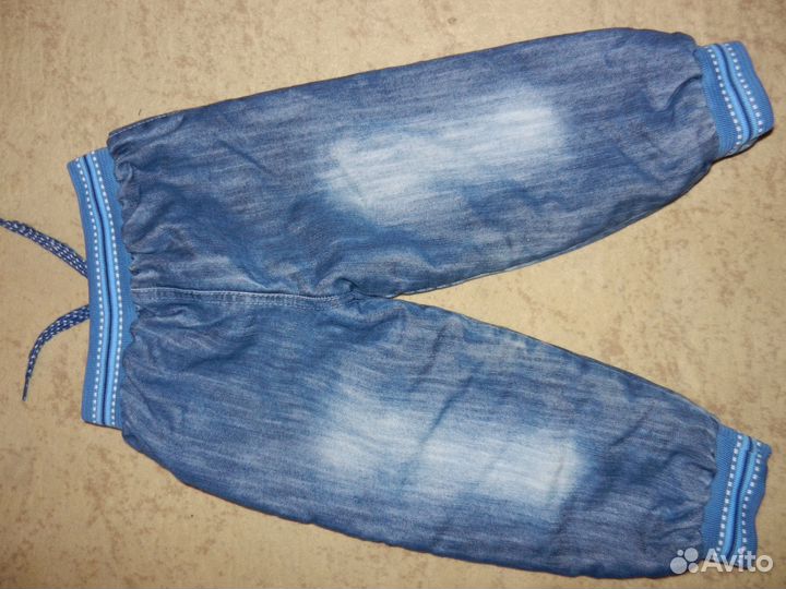 Зимние теплые штанишки на 1.5 - 2 года