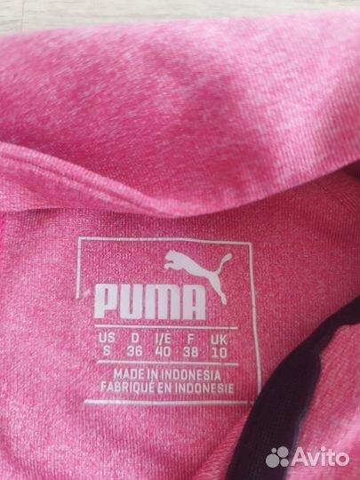 Кофта спортивная зип лонгслив Puma S 42 44