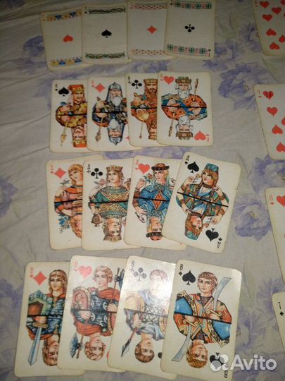 Карты игральные сувенирные 1990г