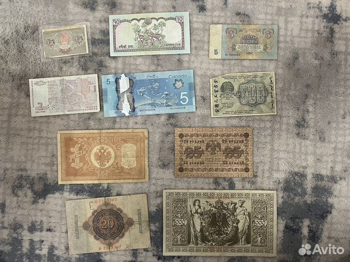 Коллекция банкнот мира