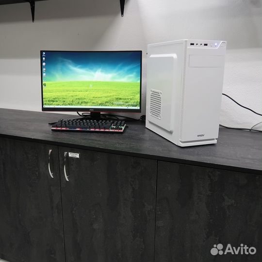 Игровой пк intel i5 7400 / AMD RX 550