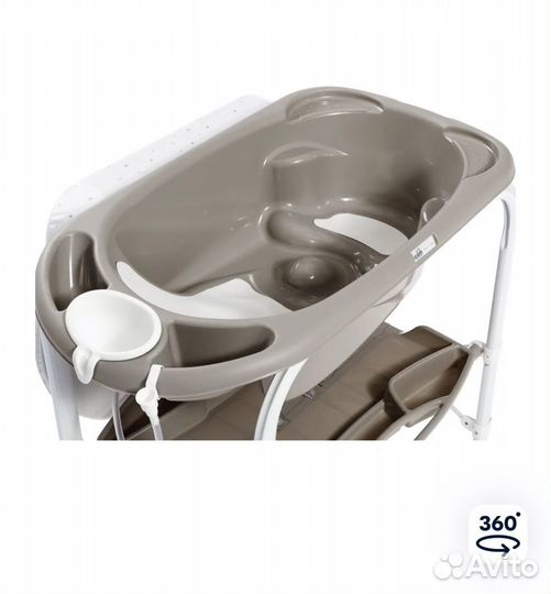 Детская ванночка с пеленальным столиком