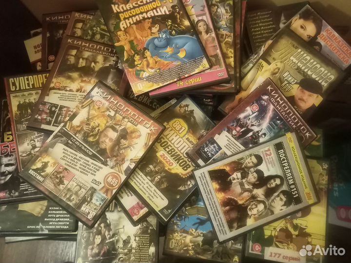 Dvd диски новые