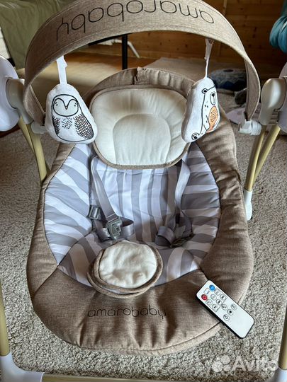 Детские качели-шезлонг