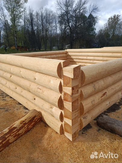 Срубы из бревна