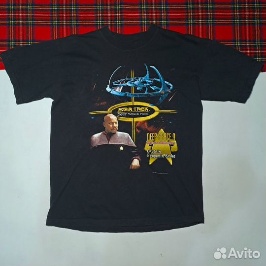 Футболка мерч Star Trek 2000 год Deep Space Nine