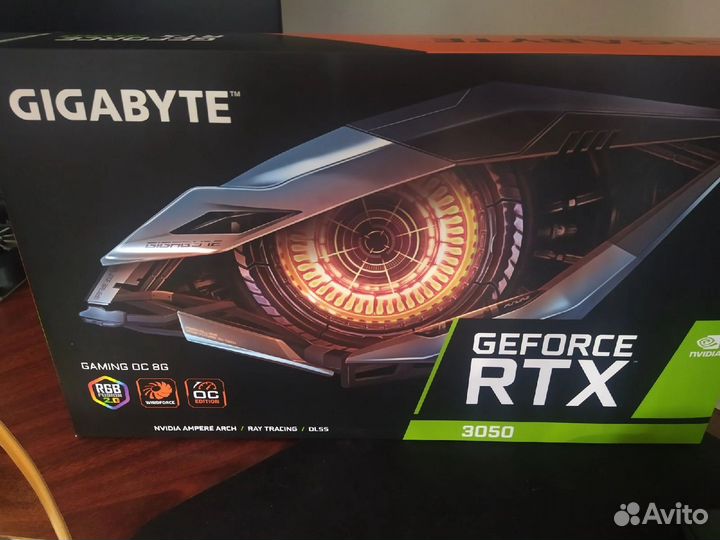 Видеокарта Gigabyte Geforce Rtx 3050 Gaming OC