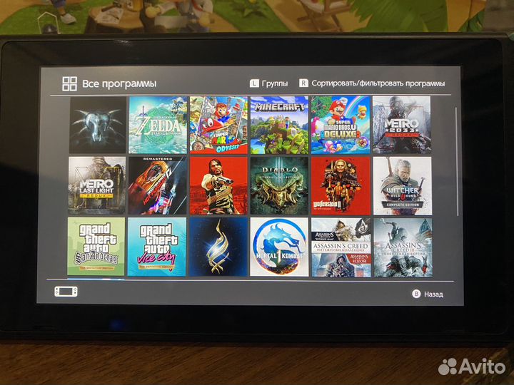Прошитый Nintendo Switch Rev2 Лимитированная