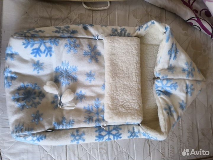 Тёплый, зимний конверт