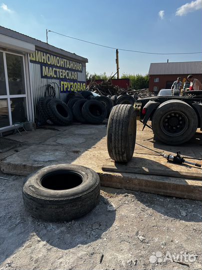 Грузовой шиномонтаж, нарезка резины, варка