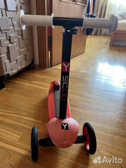 Y-scoo трехколесный самокат