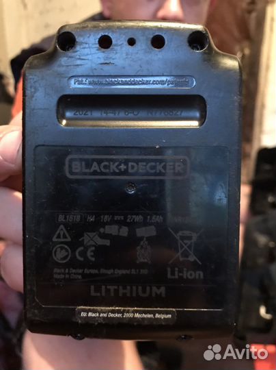 Аккумуляторная дрель