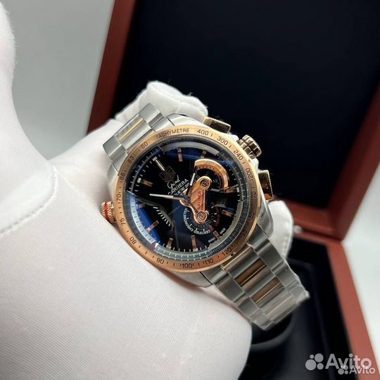 Часы Tag Heuer Grand Carrera gold