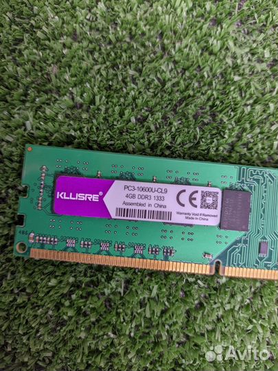 Оперативная память для пк. DDR3 4Гбх4шт