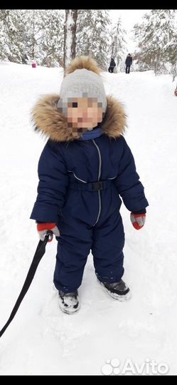 Зимний комбинезон бу на мальчика