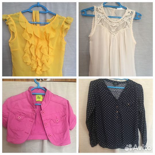 Блузки, рубашки, свитер 44 разм