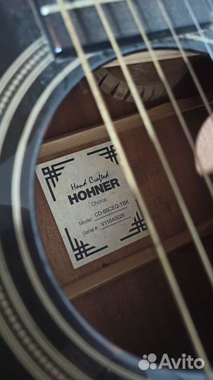 Акустическая гитара hohner cd65