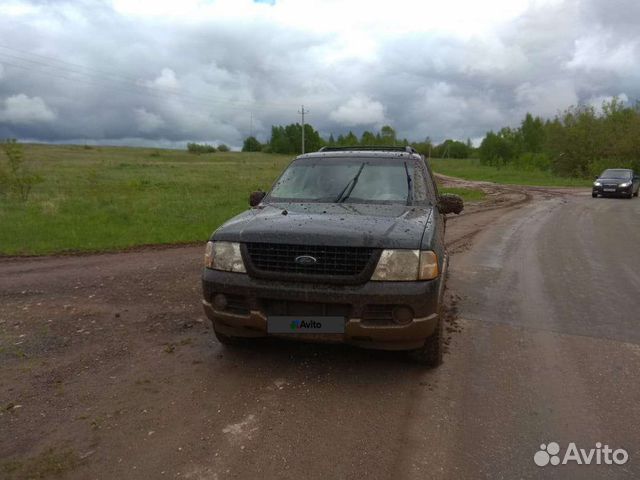 Ford Explorer 4.0 AT, 2003, битый, 210 000 км