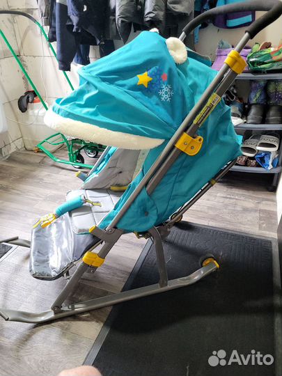 Коляска санки