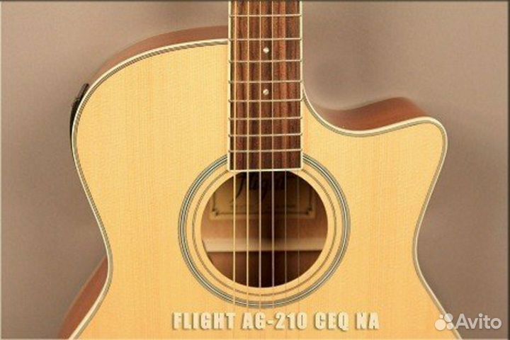 Акустическая гитара Flight AG-210C NA