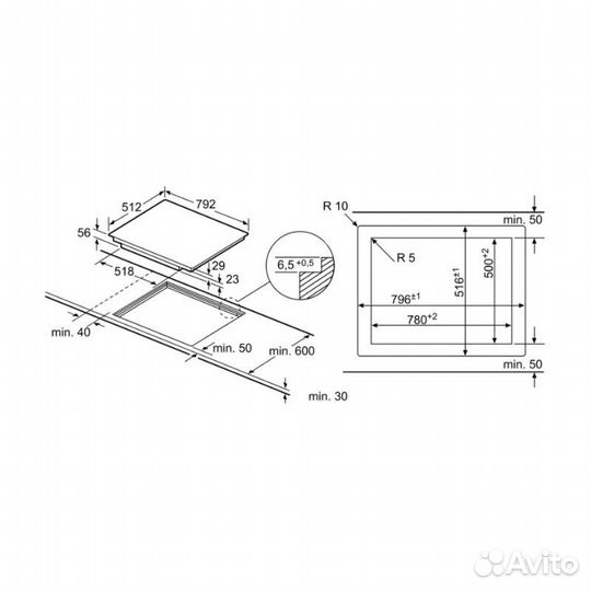 Индукционная панель SiemensEX801LYC1E
