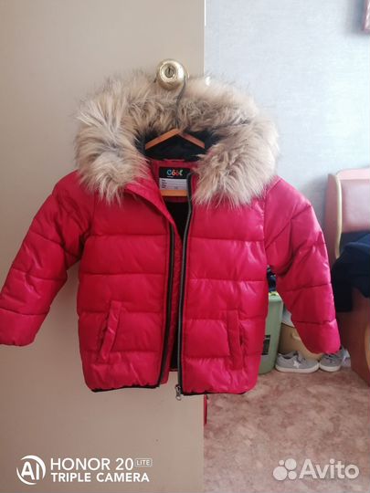 Пуховик детский