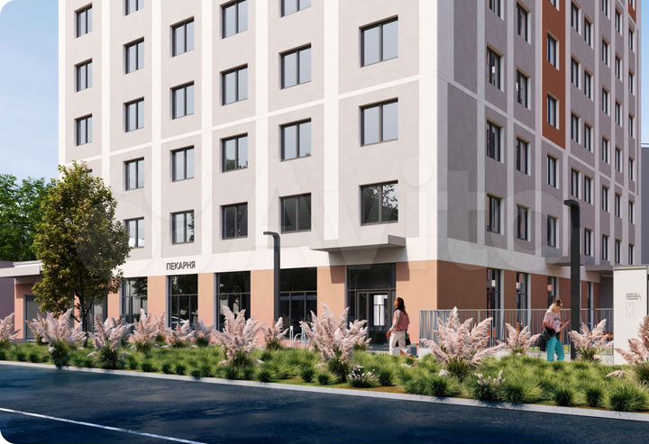 2-к. квартира, 75,4 м², 14/21 эт.