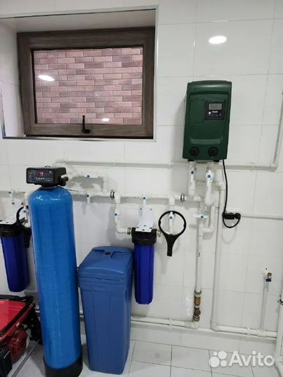 Комплексная система водоотчистки с установкой