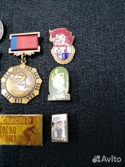 Значки СССР спорт тм
