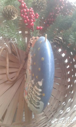 Новогодняя свеча