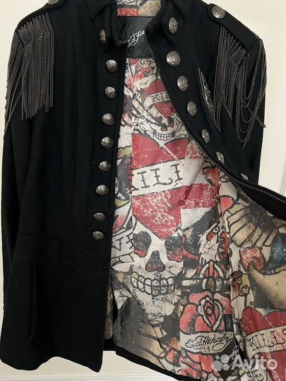 Пальто пиджак Ed Hardy