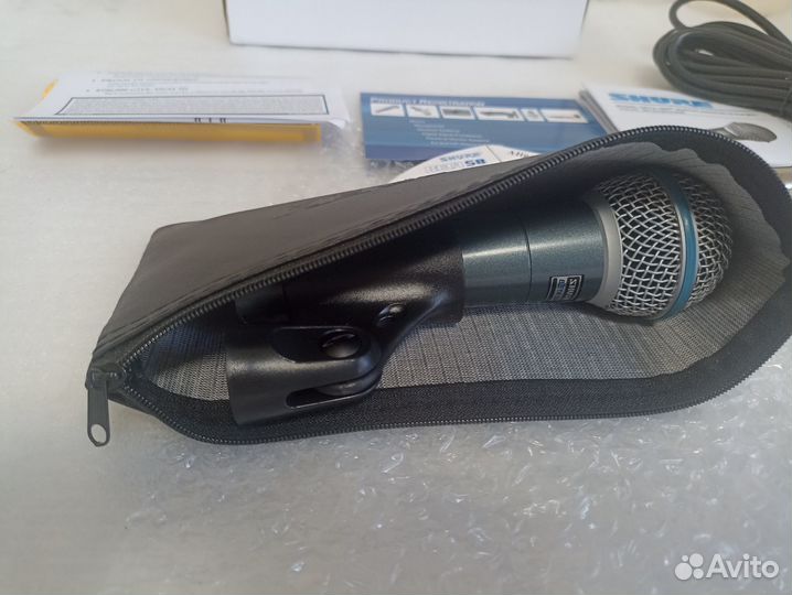 Вокальный микрофон Shure beta 58A