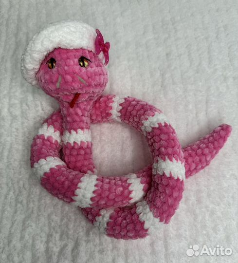 Змейка плюшевая(символ 2025 )