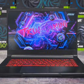 Игровой ноутбук MSI: RTX2060 + Core i7