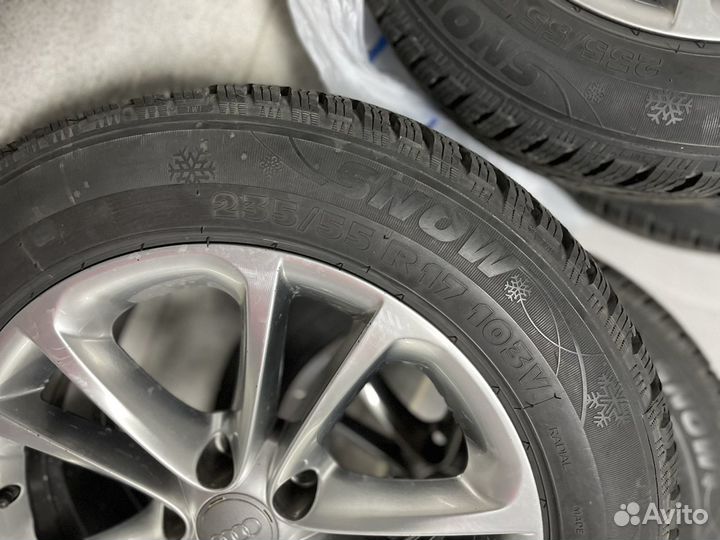 Резина зимняя + диски R17