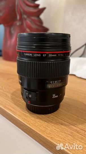 Объектив canon ef 35mm 1.4l