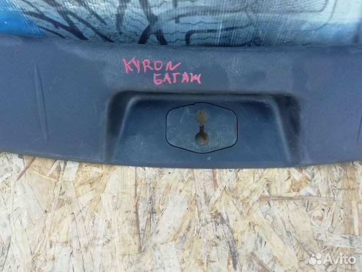 Накладка порога багажника Ssangyong Kyron