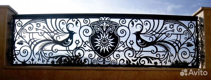 Ограждения металлические