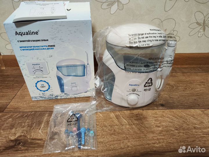 Ирригатор новый Aqualine PD600