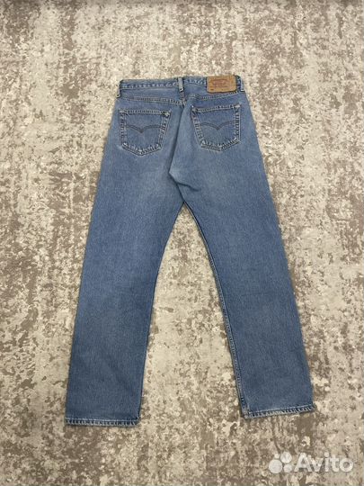 Джинсы levis 501 широкие