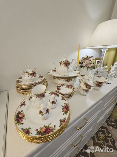 Сервиз столовый фарфор, Royal Albert