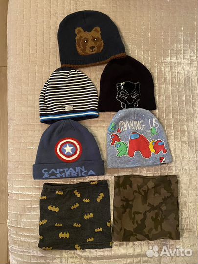Шапки, разные сезоны,снуды, zara h&m и другие