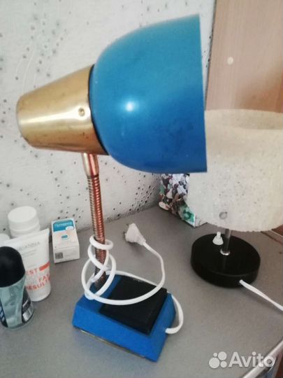 Лампа настольная винтажная