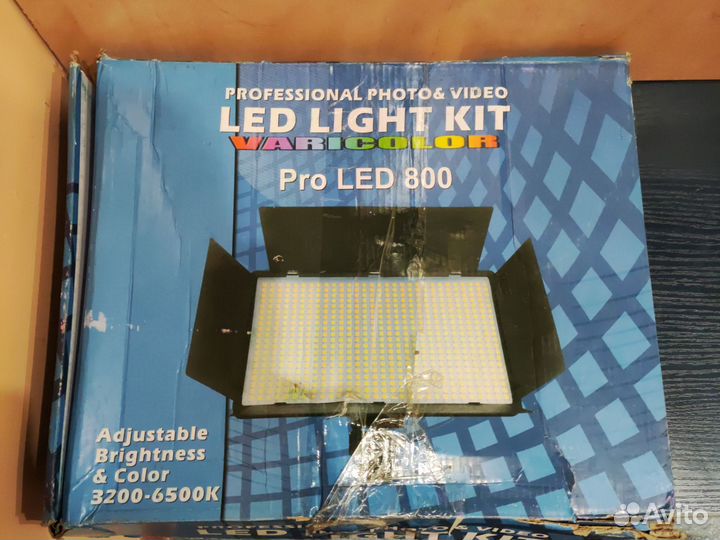 Видеосвет LED 600-800 RGB