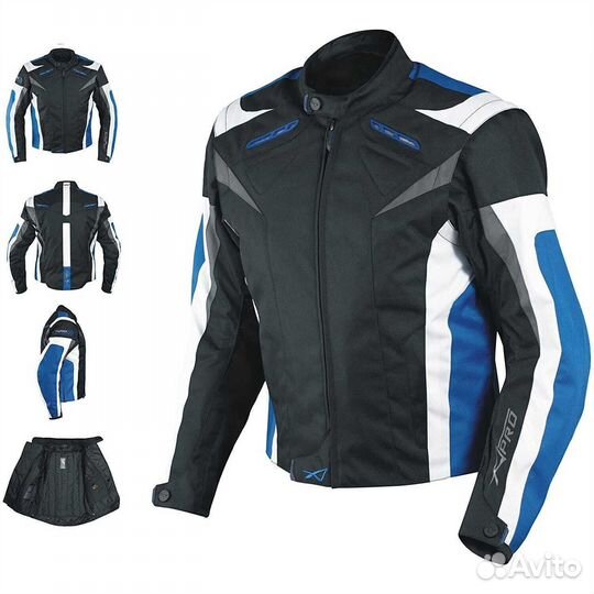 Moto мотокуртка Fabric A-Pro Touring Sport Ace Blu