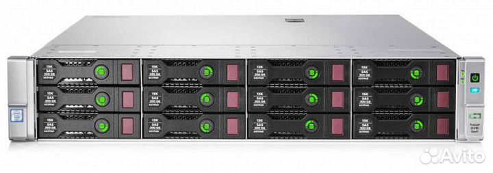 Сервер 2RU HP DL380 Gen9 2X Intel Xeon E5-2690V3