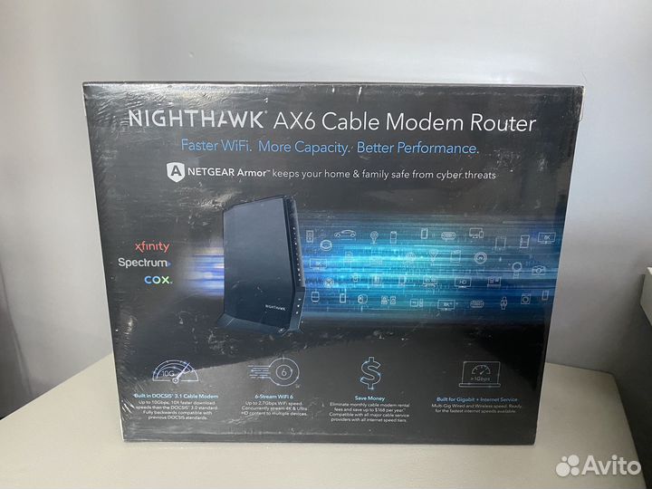 Новый Роутер Netgear Nighthawk AX2700 CAX30S